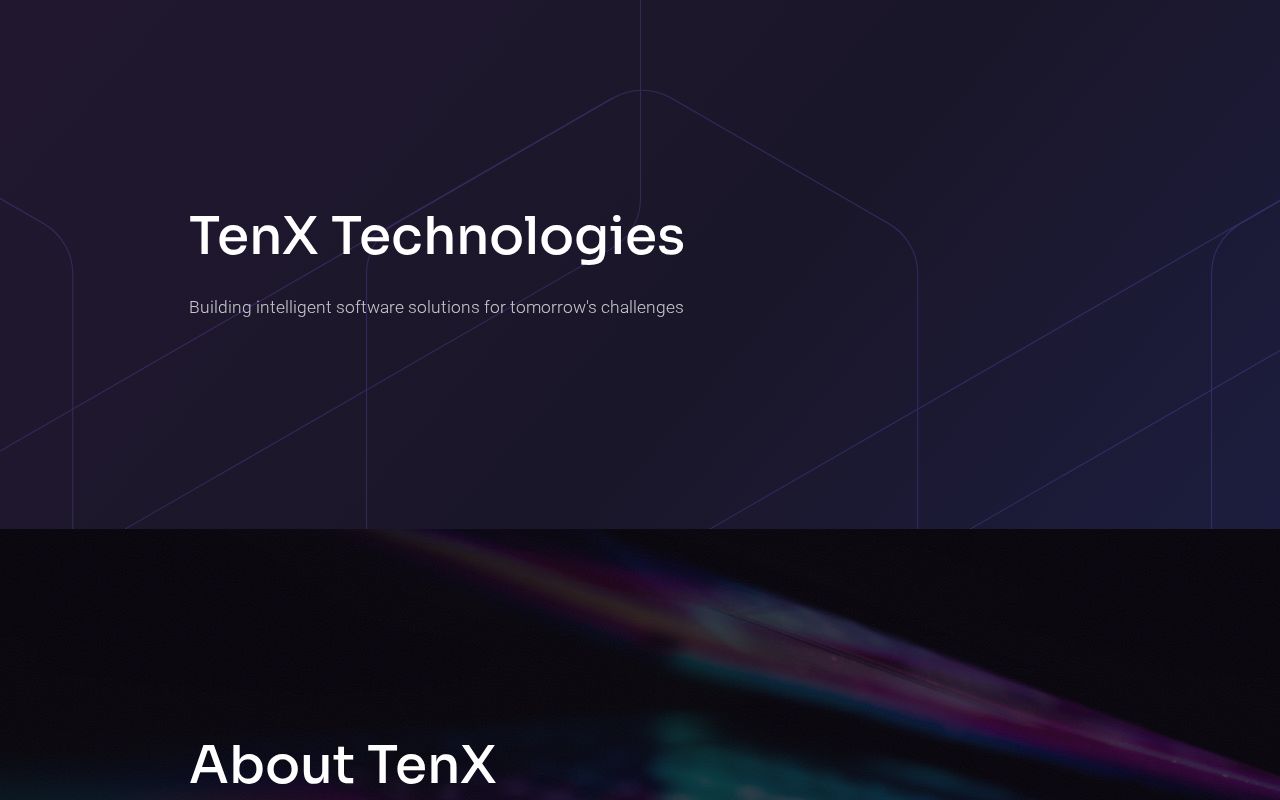 TenX Technologies LLC - Software Solutions